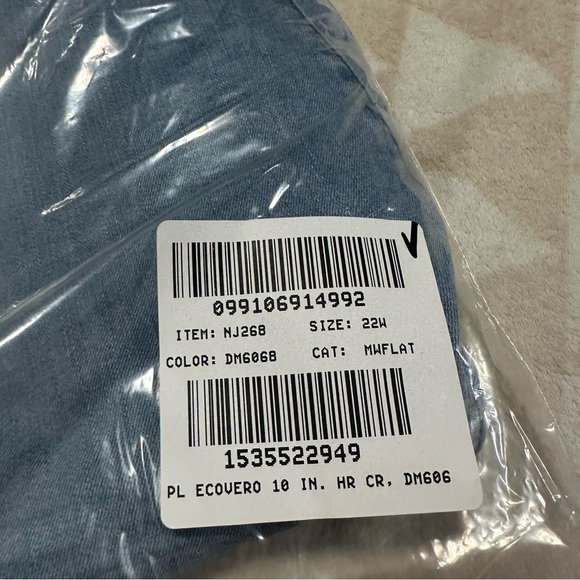 Madewell plus 10” high rise skinny jeans Charlemont wash - Picture 5 of 5